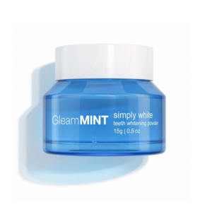 Gleam Mint teeth whitening powder